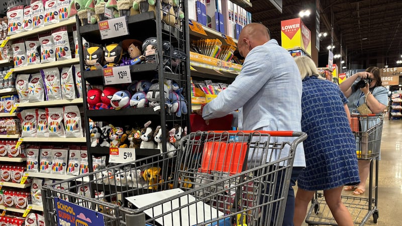 United's annual school supply fundraiser encourages shoppers to donate any dollar amount to...
