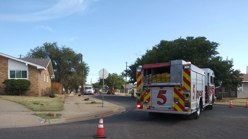 Lubbock Fire Rescue está en la escena de una fuga de gas en el este de Lubbock.