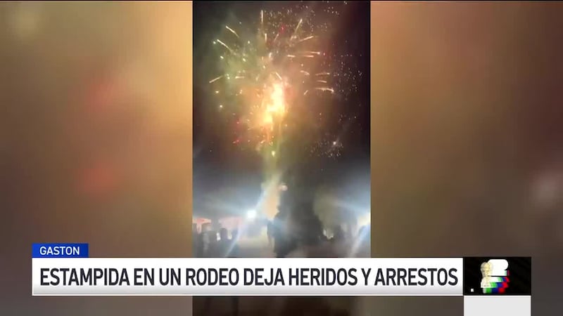 Estampida en rodeo de Carolina del Sur deja varios heridos y arrestos. Ocurrió en una hacienda...