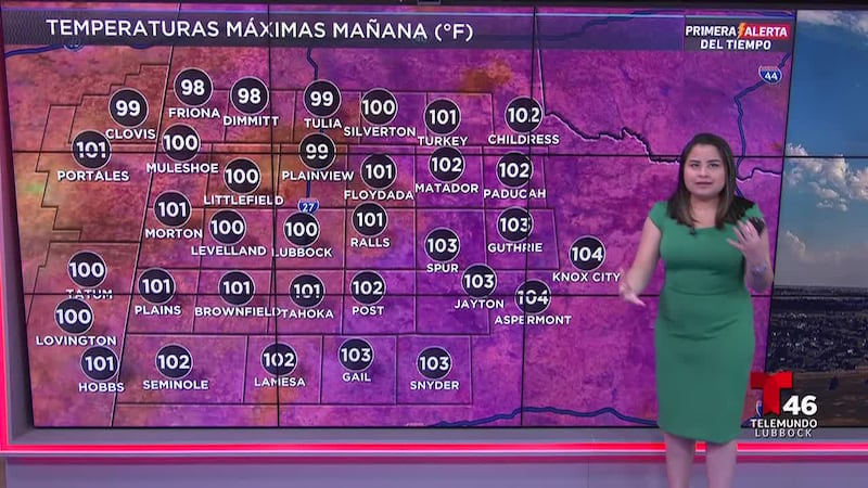 Las temperaturas inusualmente altas continuarán durante el fin de semana, con máximas que se...