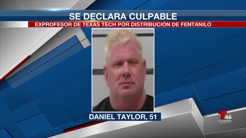 Daniel Taylor, de 51 años, enfrenta una pena máxima de 40 años de prisión federal y una multa...