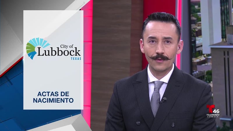 El servicio está disponible en mylubbock.us/birthanddeath con opciones de envío y recogida
