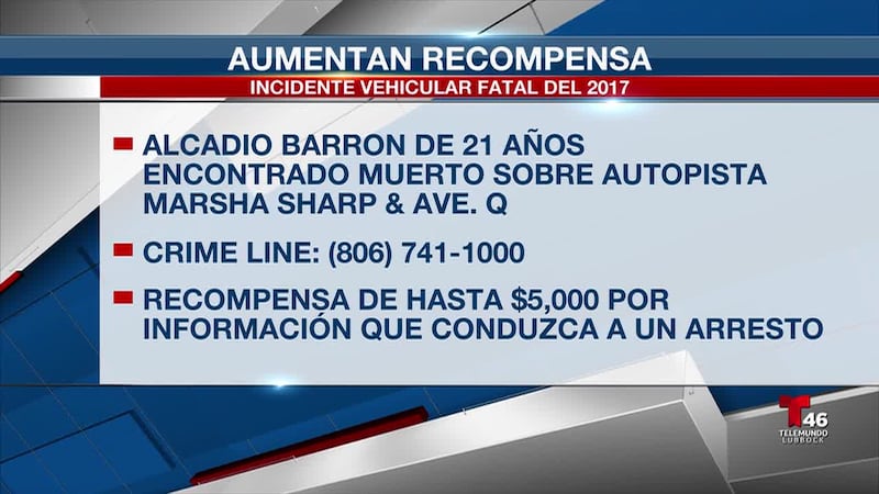 La información que lleve a un arresto y una condena podría recibir hasta $5,000