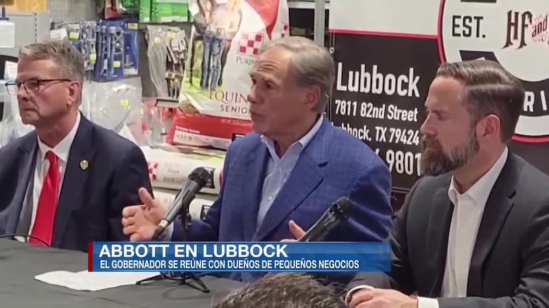 El gobernador habló en Lubbock sobre centros de datos, impuestos y crecimiento