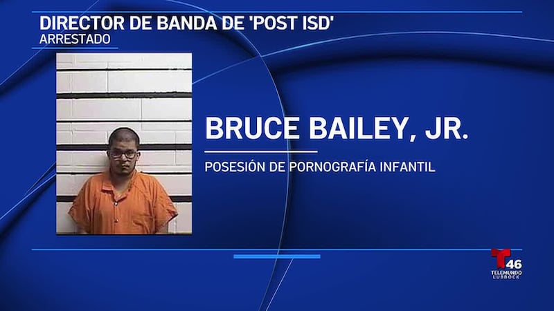 Bruce Bailey Jr. enfrenta un cargo de posesión de pornografía infantil