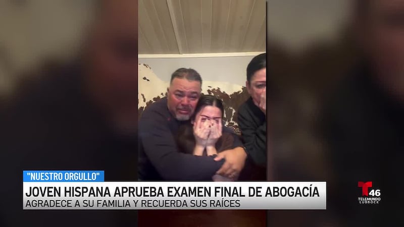 La recién graduada de Texas Tech aprobó el examen de la abogacía