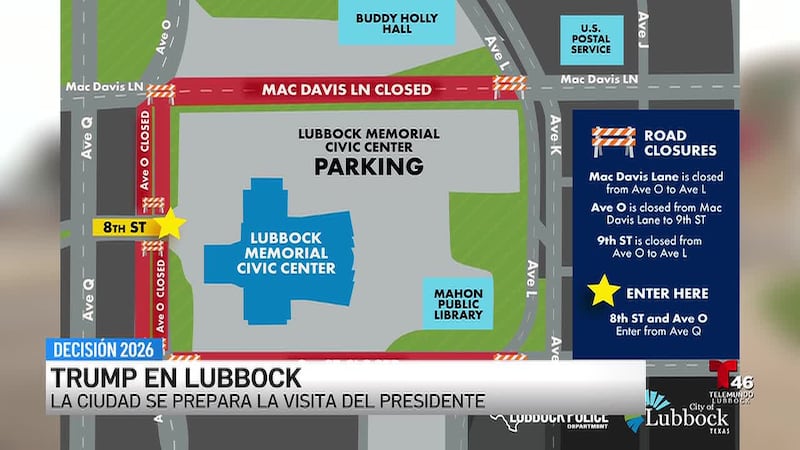 Los cierres comenzarán el lunes por la noche antes del mitin del martes en el Civic Center